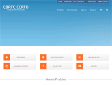 Tablet Screenshot of cortecerto.com